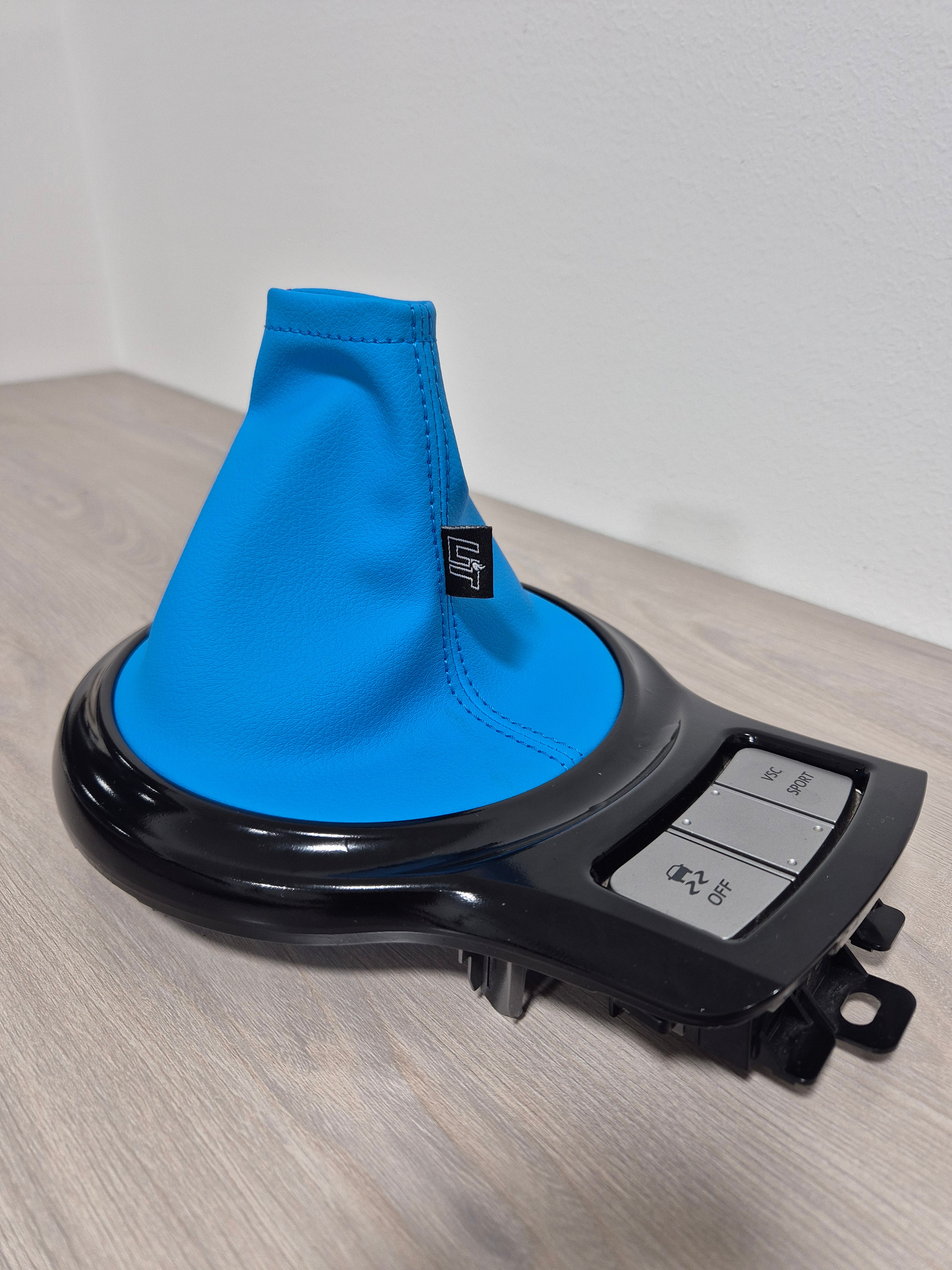 RS Blue Leather Shift boot