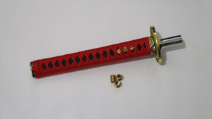 sword shift knob , samurai shift knob 